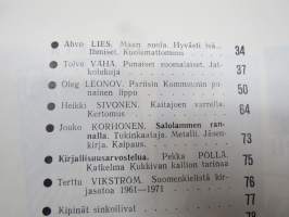 Punalippu 1971 vuosikerta - Karjalais-Suomalaisen SNT:n neuvostokirjailijain liiton kirjallis-taiteellinen ja yhteiskunnallis-poliittinen aikakausjulkaisu