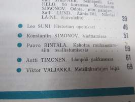 Punalippu 1971 vuosikerta - Karjalais-Suomalaisen SNT:n neuvostokirjailijain liiton kirjallis-taiteellinen ja yhteiskunnallis-poliittinen aikakausjulkaisu