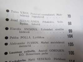 Punalippu 1971 vuosikerta - Karjalais-Suomalaisen SNT:n neuvostokirjailijain liiton kirjallis-taiteellinen ja yhteiskunnallis-poliittinen aikakausjulkaisu