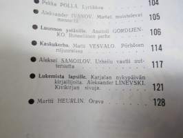 Punalippu 1971 vuosikerta - Karjalais-Suomalaisen SNT:n neuvostokirjailijain liiton kirjallis-taiteellinen ja yhteiskunnallis-poliittinen aikakausjulkaisu