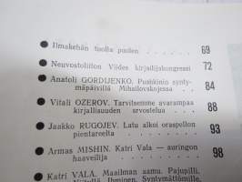 Punalippu 1971 vuosikerta - Karjalais-Suomalaisen SNT:n neuvostokirjailijain liiton kirjallis-taiteellinen ja yhteiskunnallis-poliittinen aikakausjulkaisu