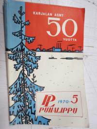 Punalippu 1970 vuosikerta - Karjalais-Suomalaisen SNT:n neuvostokirjailijain liiton kirjallis-taiteellinen ja yhteiskunnallis-poliittinen aikakausjulkaisu