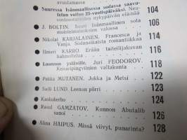 Punalippu 1970 vuosikerta - Karjalais-Suomalaisen SNT:n neuvostokirjailijain liiton kirjallis-taiteellinen ja yhteiskunnallis-poliittinen aikakausjulkaisu