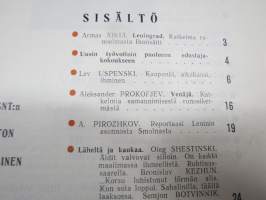 Punalippu 1970 vuosikerta - Karjalais-Suomalaisen SNT:n neuvostokirjailijain liiton kirjallis-taiteellinen ja yhteiskunnallis-poliittinen aikakausjulkaisu