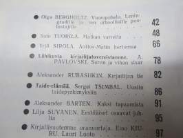 Punalippu 1970 vuosikerta - Karjalais-Suomalaisen SNT:n neuvostokirjailijain liiton kirjallis-taiteellinen ja yhteiskunnallis-poliittinen aikakausjulkaisu