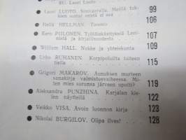 Punalippu 1970 vuosikerta - Karjalais-Suomalaisen SNT:n neuvostokirjailijain liiton kirjallis-taiteellinen ja yhteiskunnallis-poliittinen aikakausjulkaisu