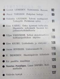 Punalippu 1974 vuosikerta - Karjalais-Suomalaisen SNT:n neuvostokirjailijain liiton kirjallis-taiteellinen ja yhteiskunnallis-poliittinen aikakausjulkaisu