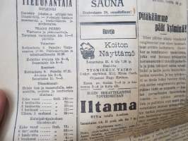 Työväenjärjestöjen Tiedonantaja 1928 nr 92, 20.4.1928, Ohrana jatkaa työläis-ajojahtiaan, Nokian lakko - Edla Kulonen ja Paavo Rättäri pettäneet työtoverinsa... ym.