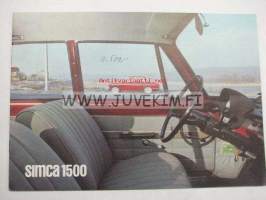 Simca 1500 -myyntiesite