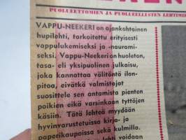 Neekerin Uni 1961 - Lahden Neekerit ry:n kevätjulkaisu PUolueettomien ja puolueellisten lehtimiesten puolueellinen äänenkannattaja -huumorijulkaisu