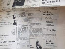 Neekerin Uni 1961 - Lahden Neekerit ry:n kevätjulkaisu PUolueettomien ja puolueellisten lehtimiesten puolueellinen äänenkannattaja -huumorijulkaisu