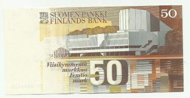 50 markkaa 1986 Litt A  seteli