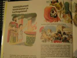 LASTEN TIETOKIRJAT. NR.8.HISTORIAvakitanIHMISIÄ TYÖSSÄÄN. tarjous helposti paketti 19x36 x60 cm paino 35kg 5e