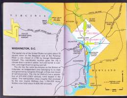 A Golden Regional Guide  to Washington D.C., 1964. Matkaopas Washington D.C.