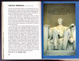 A Golden Regional Guide  to Washington D.C., 1964. Matkaopas Washington D.C.