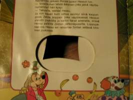 hessu klovnina. käsinukkesarja. VAKITA.N tarjous helposti paketti 19x36 x60 cm paino 35kg 5e