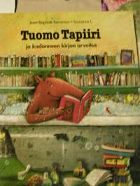 tuomo tapiiri.ja kadonneen kirjan arvoitus. VAKITA.N tarjous helposti paketti 19x36 x60 cm paino 35kg 5e