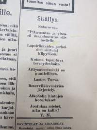 Kansan Oikeus - Vapautta - Leipää - Työtä 1940 näytenumero, 13.12.1940, äärioikeistolainen lehti, päätoimittaja Olavi Suvela, Työvoiman Liitto yhdistyksen lehti