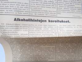 Kansan Oikeus - Vapautta - Leipää - Työtä 1940 näytenumero, 13.12.1940, äärioikeistolainen lehti, päätoimittaja Olavi Suvela, Työvoiman Liitto yhdistyksen lehti