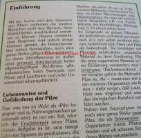 Pilze  Die wichtigsten Speise-und Giftpilze