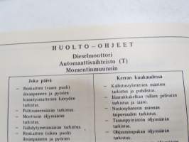 TCM (Toyo Umpanki Co.) Haarukkatrukit 1000-2000 kg tyyppimerkinnät FG 1011, FG 1411, FG 15, FG 2011 -käyttöohjekirja