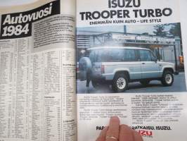 Tuulilasi 1985 nr 3, Rolls-Royce silver Spirit, Corolla FX, Lentäen autolomalle, Hyppy ohittajan alle, Volvo 740 GLE kestotesti, VII Pariisi-Dakar, Ruostesuojatesti