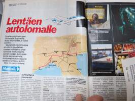 Tuulilasi 1985 nr 3, Rolls-Royce silver Spirit, Corolla FX, Lentäen autolomalle, Hyppy ohittajan alle, Volvo 740 GLE kestotesti, VII Pariisi-Dakar, Ruostesuojatesti