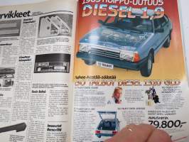 Tuulilasi 1985 nr 3, Rolls-Royce silver Spirit, Corolla FX, Lentäen autolomalle, Hyppy ohittajan alle, Volvo 740 GLE kestotesti, VII Pariisi-Dakar, Ruostesuojatesti