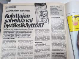Tuulilasi 1985 nr 3, Rolls-Royce silver Spirit, Corolla FX, Lentäen autolomalle, Hyppy ohittajan alle, Volvo 740 GLE kestotesti, VII Pariisi-Dakar, Ruostesuojatesti