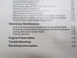 Deutz F-3-6 L  912/W Instruction Manual - Betriebanleitung -käyttöohjekirja saksaksi ja englanniksi