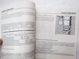 Deutz F-3-6 L  912/W Instruction Manual - Betriebanleitung -käyttöohjekirja saksaksi ja englanniksi