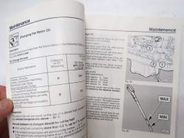 Deutz F-3-6 L  912/W Instruction Manual - Betriebanleitung -käyttöohjekirja saksaksi ja englanniksi