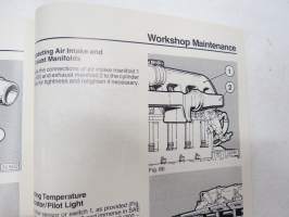 Deutz F-3-6 L  912/W Instruction Manual - Betriebanleitung -käyttöohjekirja saksaksi ja englanniksi