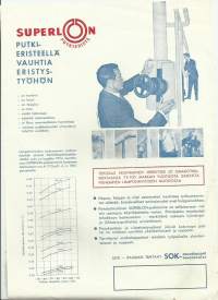 Superlon putkieriste  tuote-esite 1961