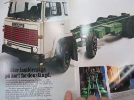 Scania LBFS 111 -myyntiesite, ruotsinkielinen / sales brochure in swedish