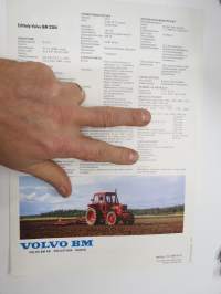 Volvo BM 2204 traktori -myyntiesite / sales brochure