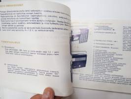 Scan Audio IC Radio / kasettinauhuri malli KC-3010 -käyttöohjekirja