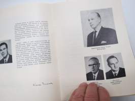 Mieskuoro Sirkat - 2 kpl konserttiohjelmia / concert programs