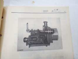 John Deere 4219 DZ 05 (930), 4239 DZ 01 (940) Engines - Parts Catalog - PC-3118 -varaosaluettelo