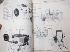John Deere 2020, 2120 Tractors Parts Catalog -varaosaluettelo