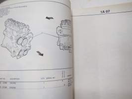 John Deere 2020, 2120 Tractors Parts Catalog -varaosaluettelo