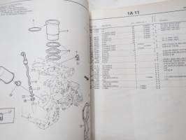 John Deere 2020, 2120 Tractors Parts Catalog -varaosaluettelo
