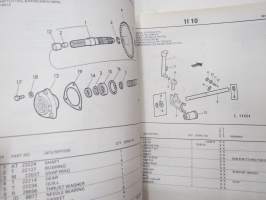 John Deere 2020, 2120 Tractors Parts Catalog -varaosaluettelo