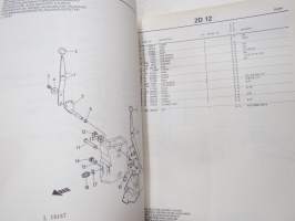 John Deere 2020, 2120 Tractors Parts Catalog -varaosaluettelo