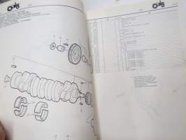 John Deere 2120 Tractors Parts Catalog -varaosaluettelo