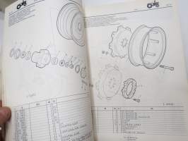 John Deere 2120 Tractors Parts Catalog -varaosaluettelo