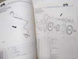 John Deere Mechanical front wheel drive for 1030, 1130, 1630, 1830, 2030 Tractors Parts Catalog -varaosaluettelo