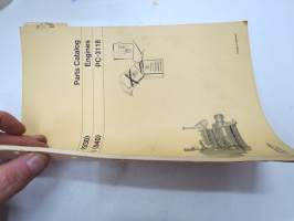 John Deere 4219 DZ 05 (930), 4239 DZ 01 (940) Engines - Parts Catalog - PC-3118 -varaosaluettelo