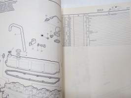 John Deere 4219 DZ 05 (930), 4239 DZ 01 (940) Engines - Parts Catalog - PC-3118 -varaosaluettelo