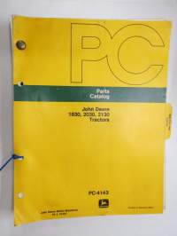 John Deere 1830, 2030, 2130 Tractor Parts Catalog -varaosaluettelo